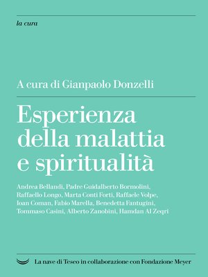 cover image of Esperienza della malattia e spiritualità